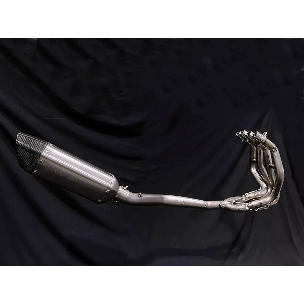 Vandemon Performance Kawasaki ZX-4RR Side Mount Titanium Race Exhaust System - Exhaust