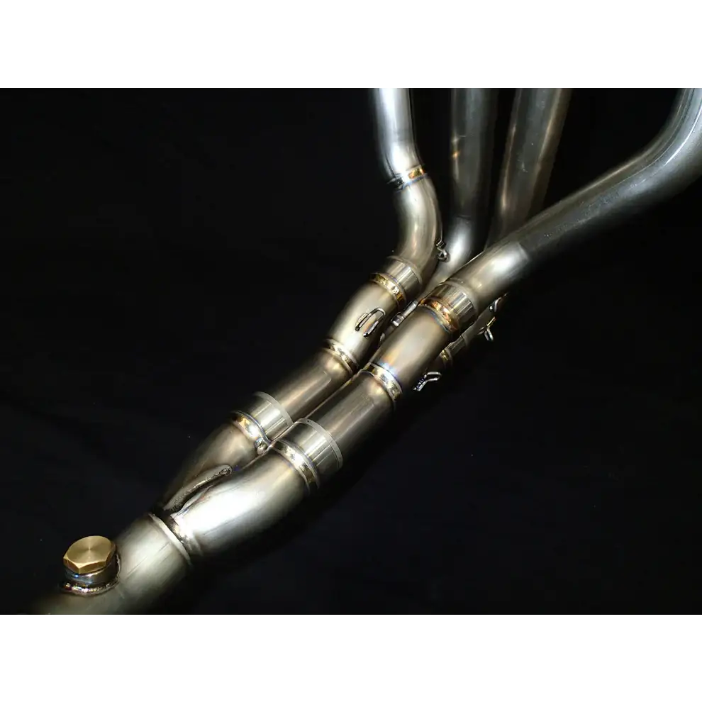 Vandemon Performance Kawasaki ZX10R & ZX10RR Titanium Exhaust & Carbon Fiber Muffler - Exhaust