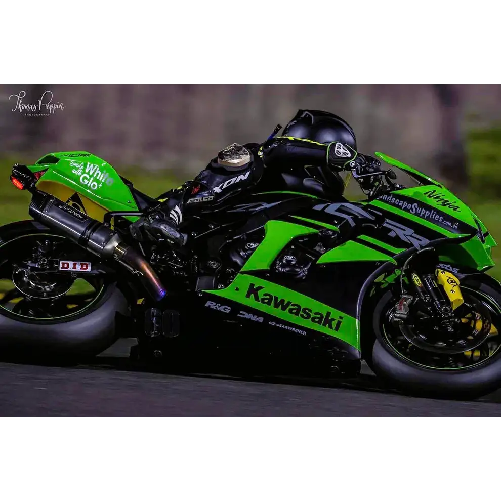 Vandemon Performance Kawasaki ZX10R & ZX10RR Titanium Exhaust & Carbon Fiber Muffler - Exhaust