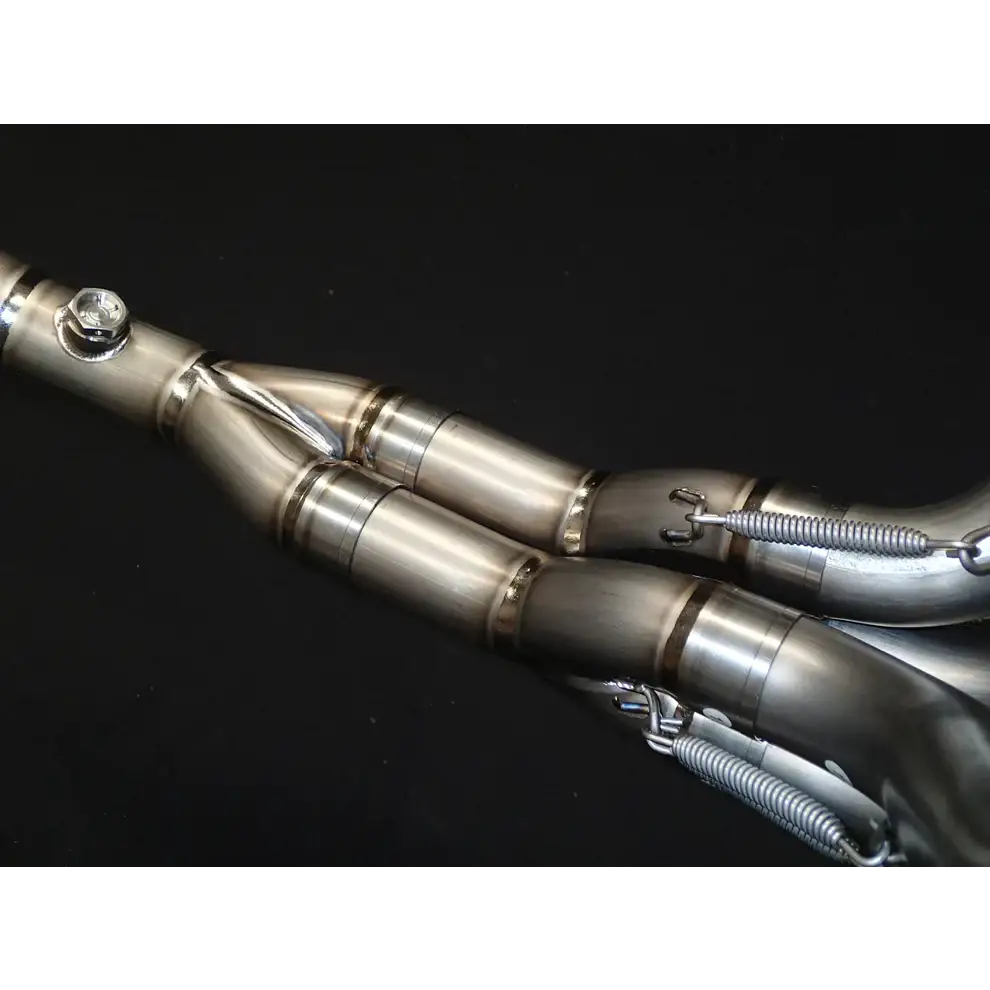 Vandemon Performance Kawasaki ZX10R & ZX10RR Titanium Exhaust & Carbon Fiber Muffler - Exhaust