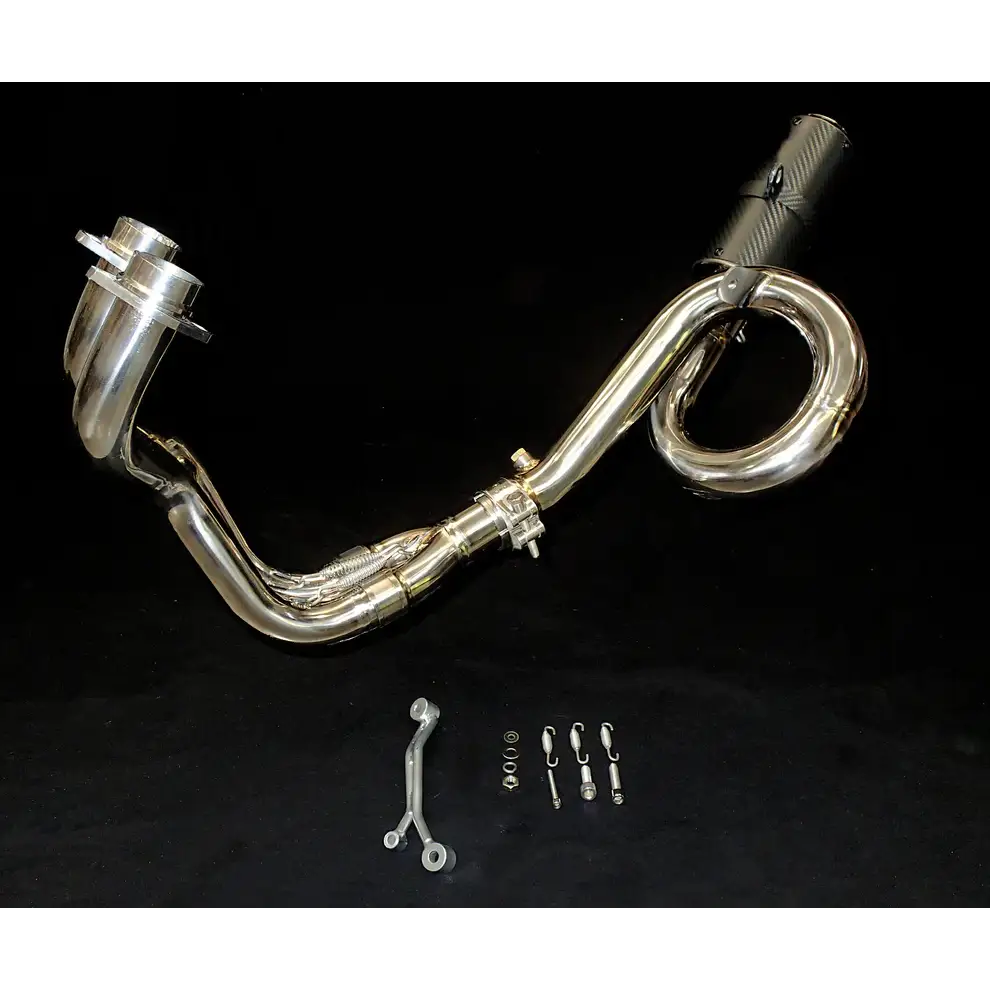 Vandemon Performance Yamaha R7 MT07 FZ07 XSR700 Tracer 700/GT Tracer 7/GT Titanium Exhaust System - Exhaust