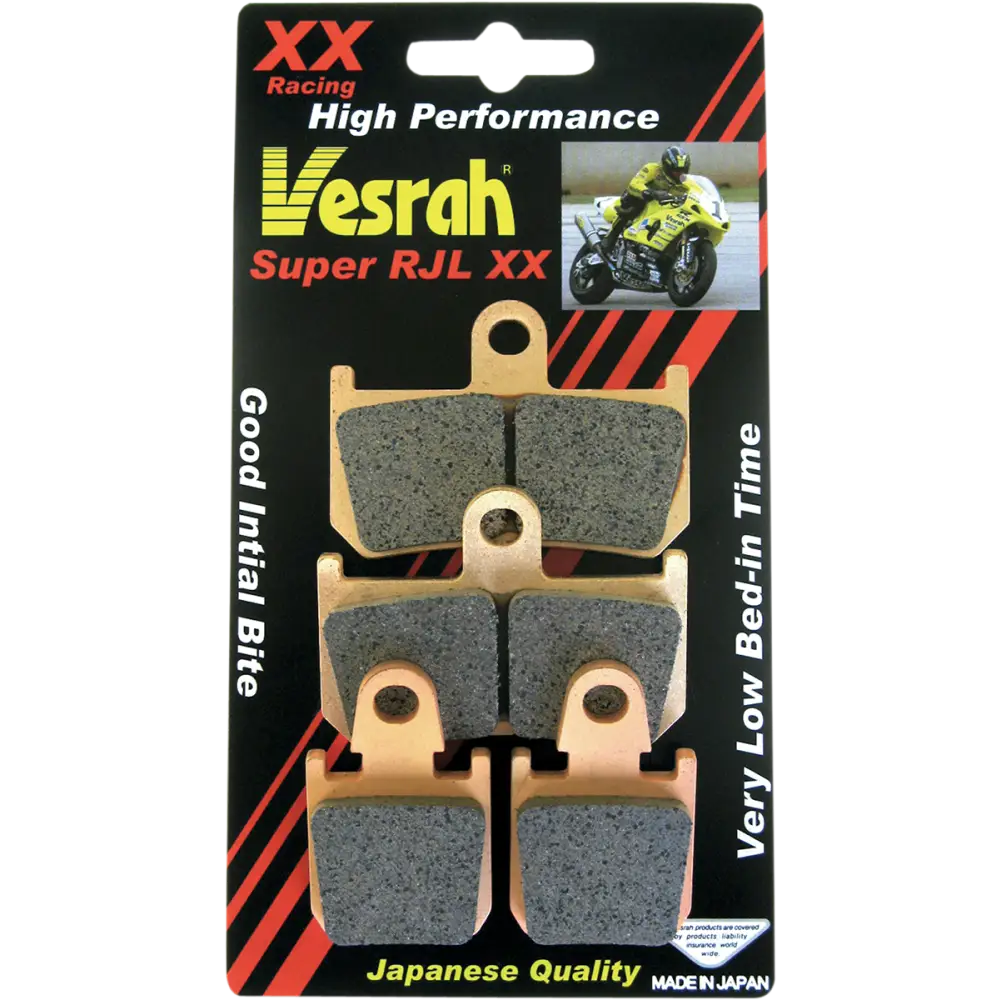 VESRAH JL Sintered Metal Brake Pads - VD-277RJL-XX VD-277XX