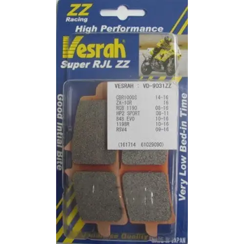 Vesrah VD-9053ZZ--BMW,S1000RR,(15-18) BMW,S1000RR,(09-14) - Brake Pads