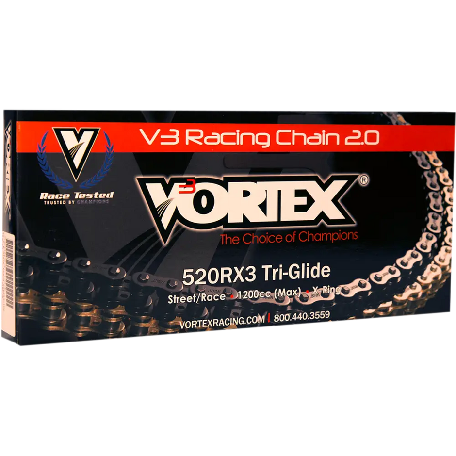 Vortex Racing 520 Chains – Factory SuperBike