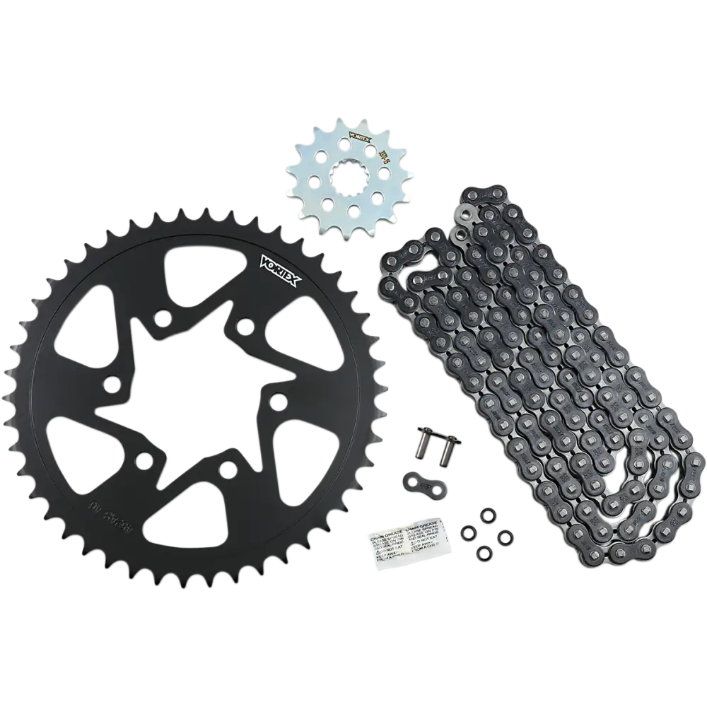 VORTEX Chain Kit - Black - Kawasaki - Versys 650 CK6394