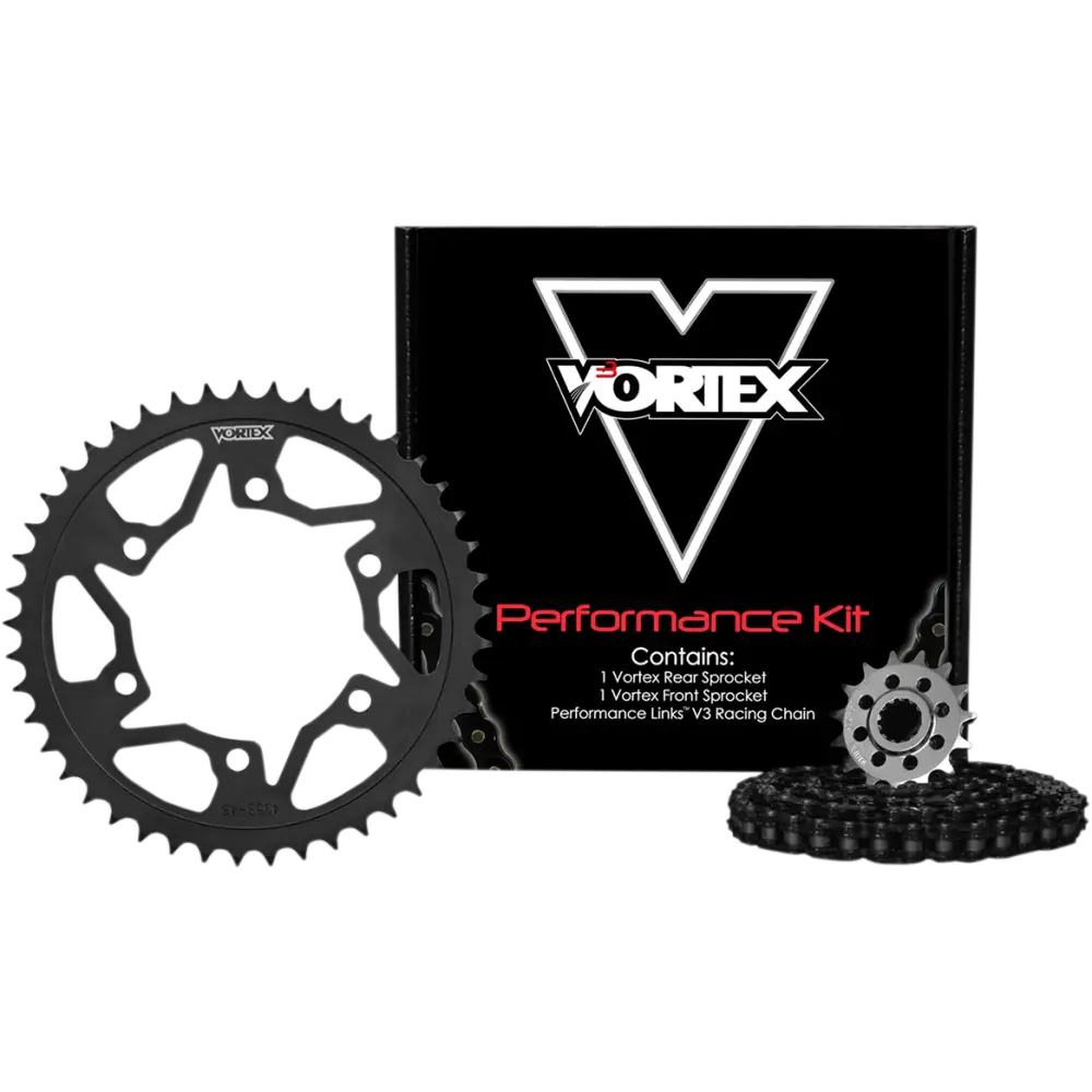 VORTEX Chain Kit - Black - Suzuki - GSX-R 1000 CK6421