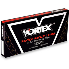 VORTEX Steel Chain Kit - Black - Yamaha - YZF-R1 - ’06-’08 CK6362
