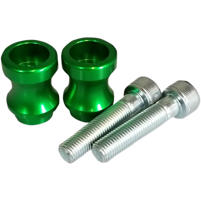 VORTEX Swingarm Spool - Green - 10 mm SP402L