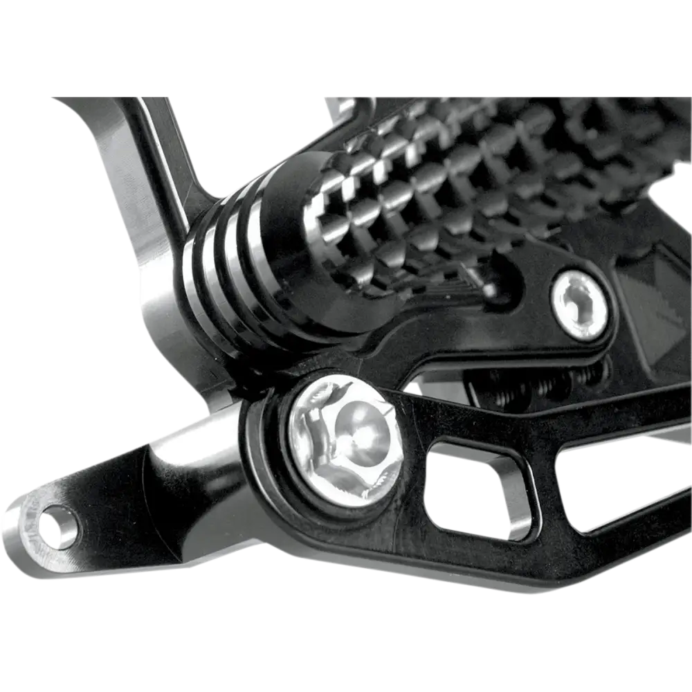 Vortex V2 VORTEX V2 Rearset - Black - GSXR1000 RS572K – Factory SuperBike
