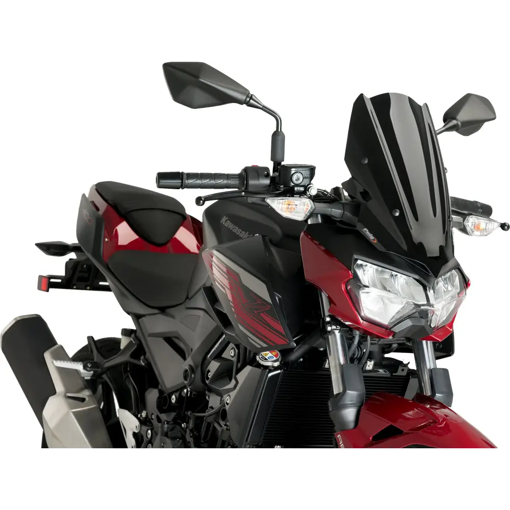 Windscreen Naked New Gen Sport Black Kaw