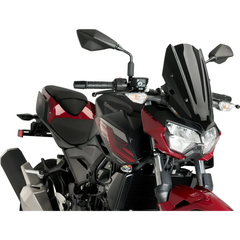 Windscreen Naked New Gen Sport Black Kaw