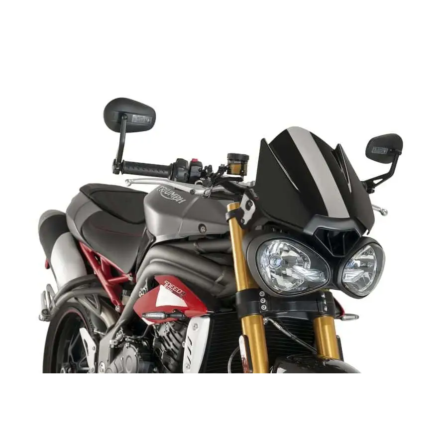 Windscreen Naked New Gen Sport Black Tri