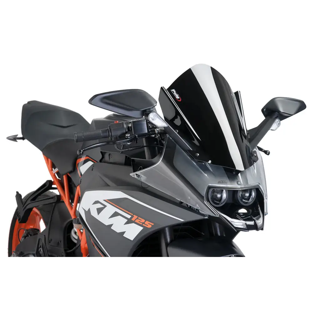 Windscreen Racing Black