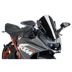 Windscreen Racing Black