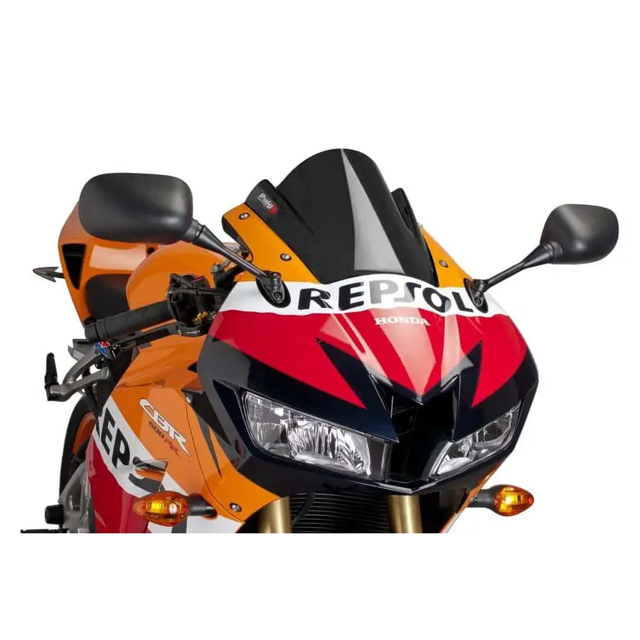 Windscreen Racing Black