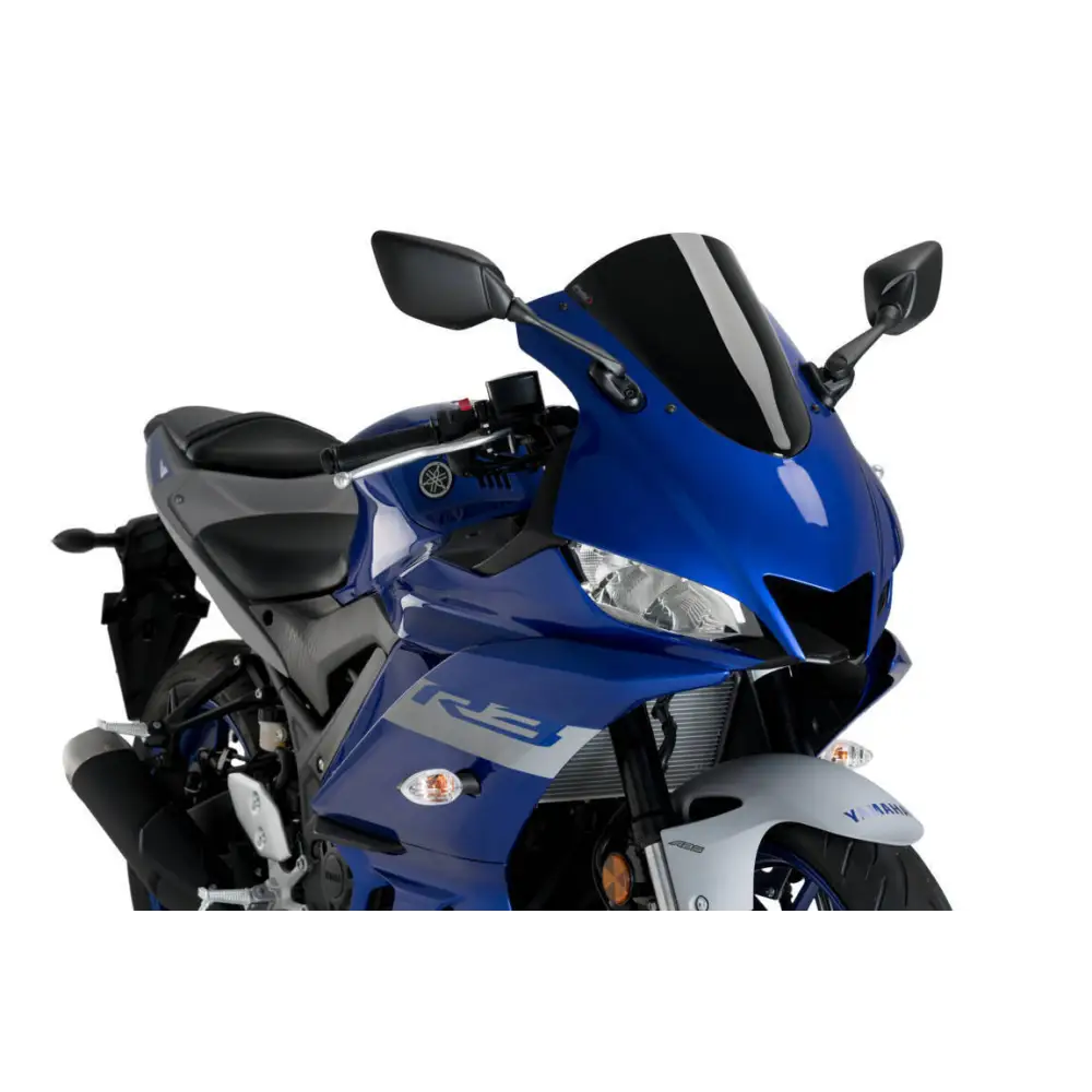 Windscreen Racing Black Yam