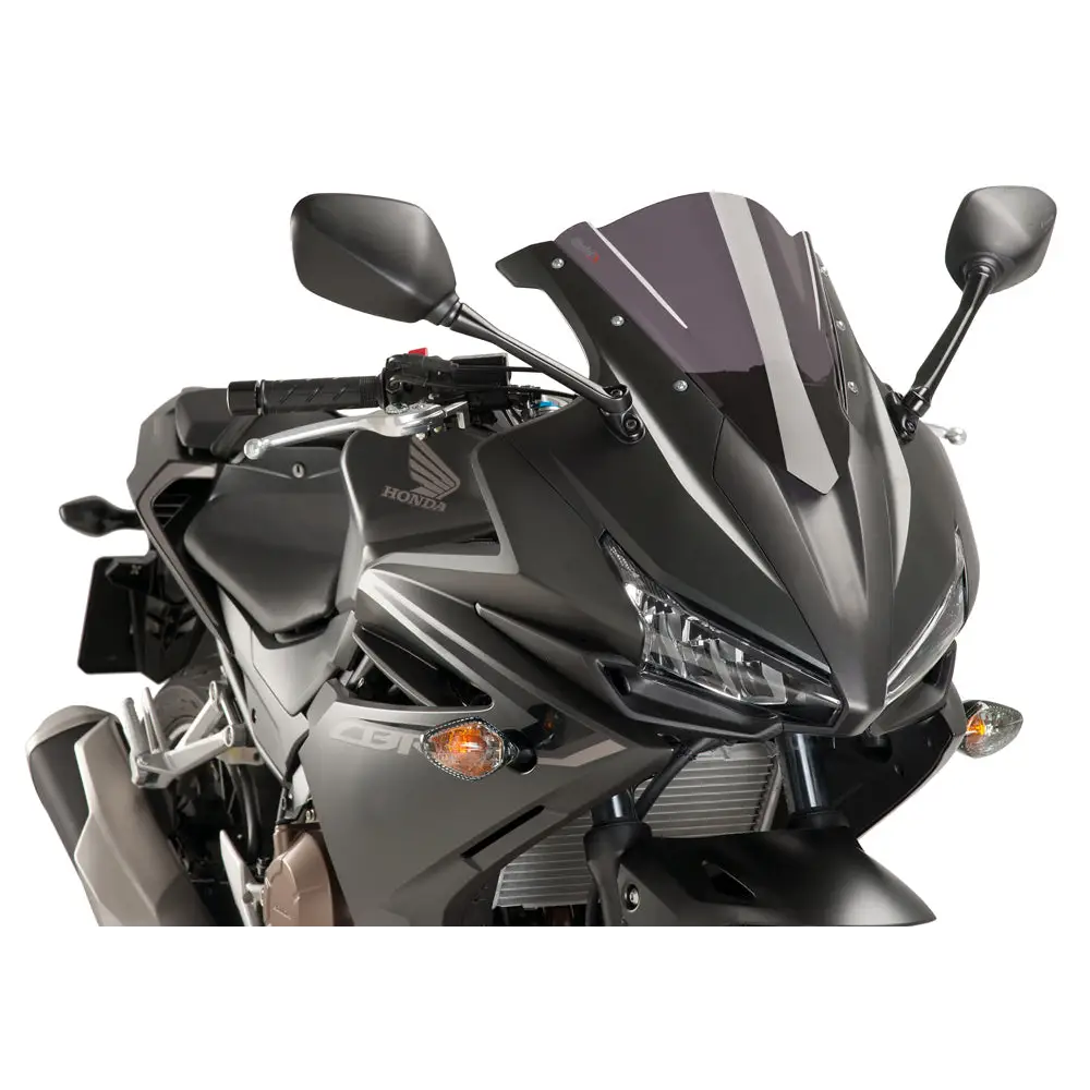 Windscreen Racing Dark Smoke