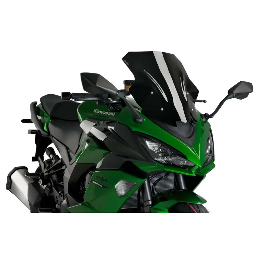 Windscreen Racing Kaw Black