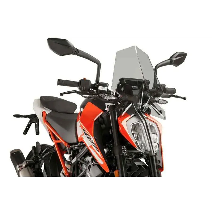 Windscreen Racing Light Smoke Ktm