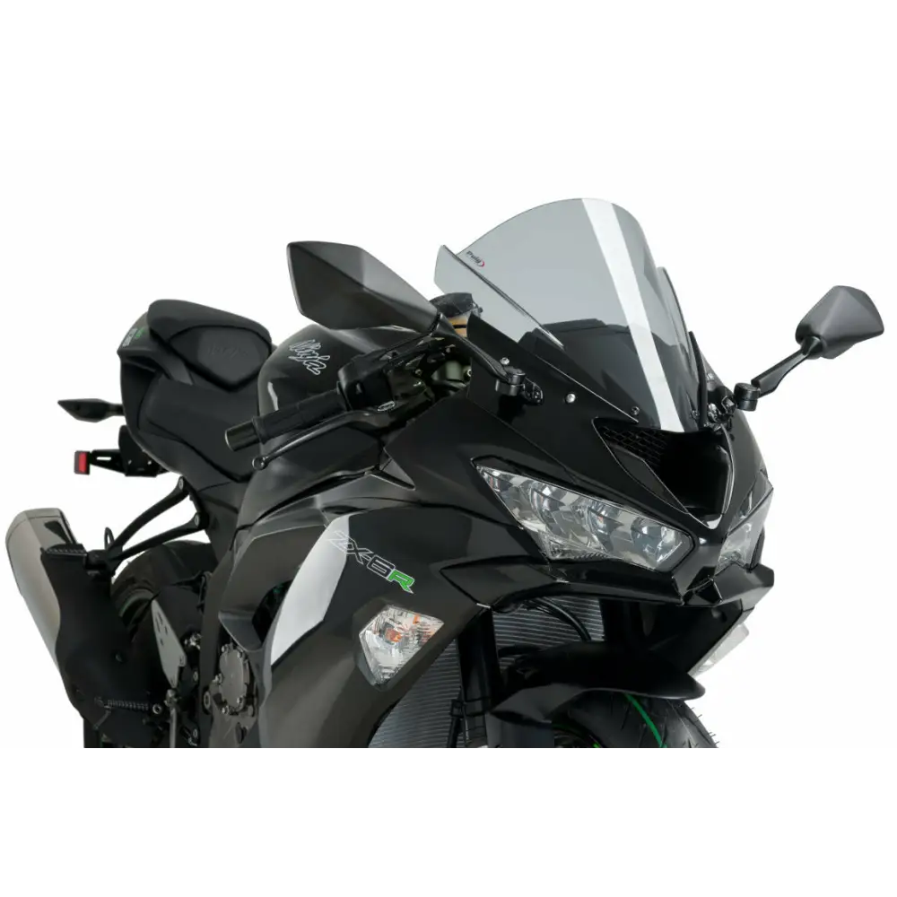 Windscreen Racing Smoke Kaw