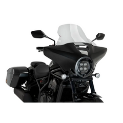 Windscreen Touring High Road Clear Hon