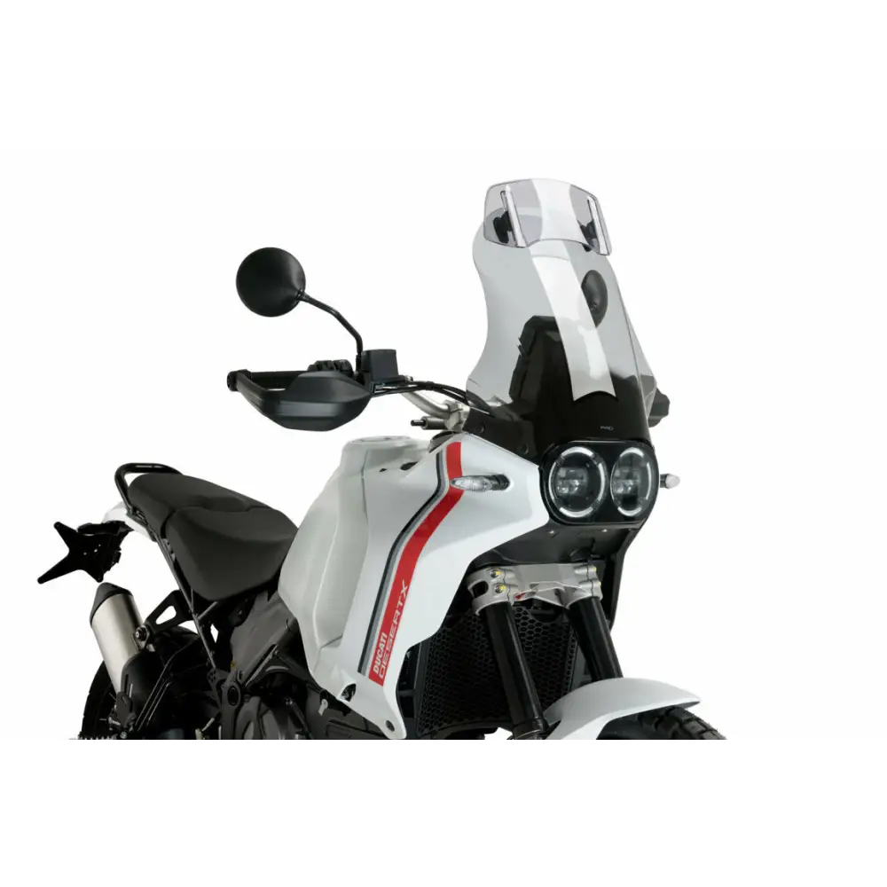 Windscreen Touring W/Visor Smoke Duc