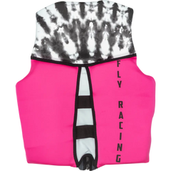 Wmn's Neoprene Flotation Vest Neon Pink/White/Black Lg