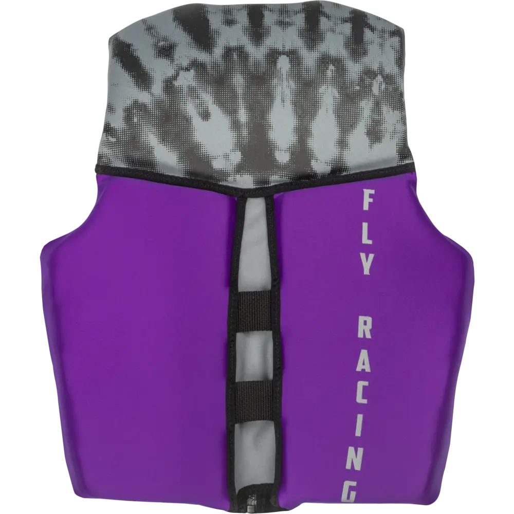 Wmn's Neoprene Flotation Vest Purple/Grey/Black Lg