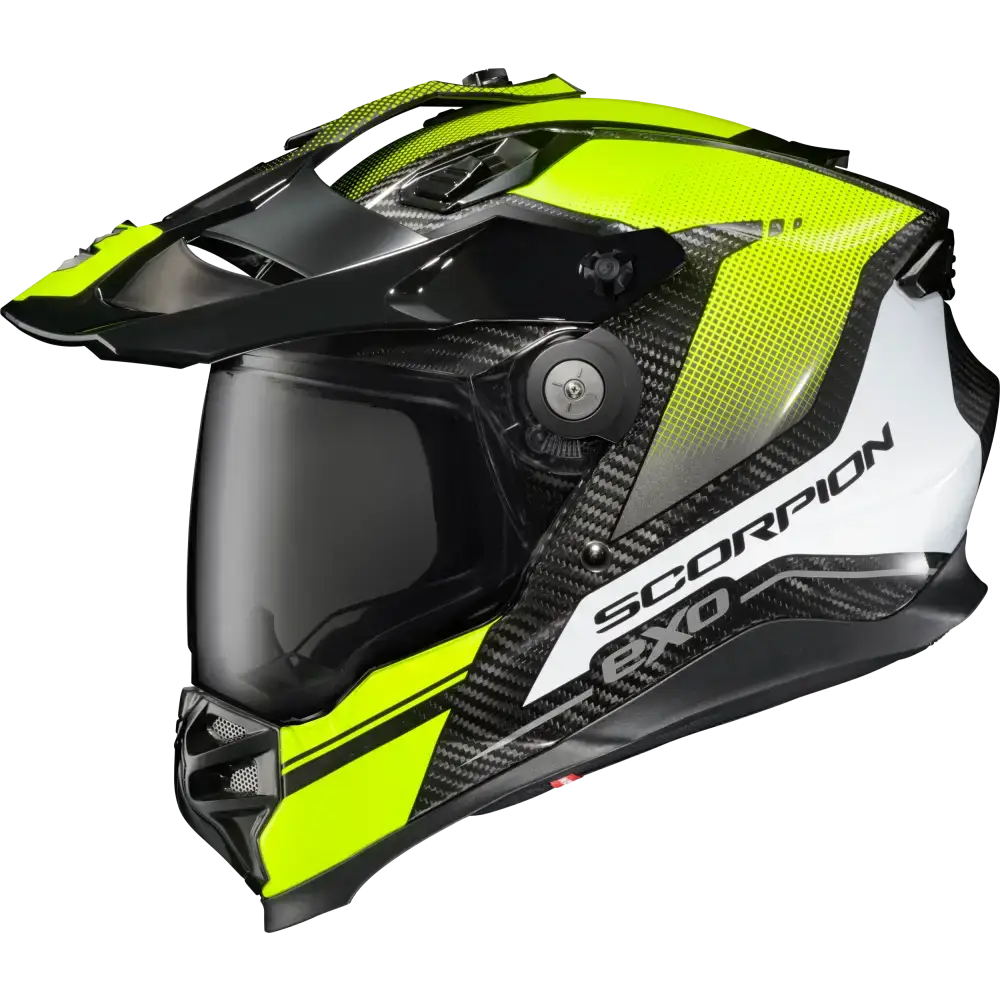 Xt9000 Carbon Full Face Helmet Trailhead Hi Vis 2x