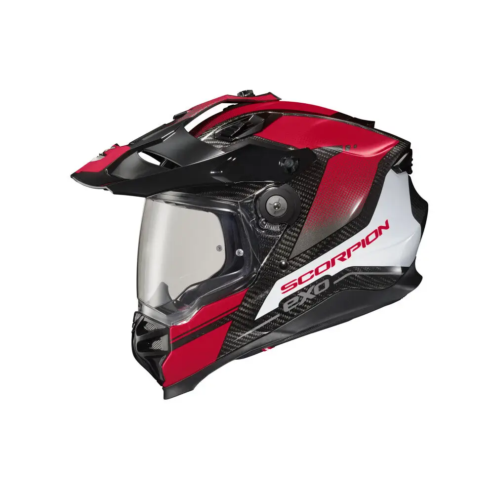 Xt9000 Carbon Full Face Helmet Gloss and Matte Finishes with Trailhead Design Options - Trailhead Dark Red / XL