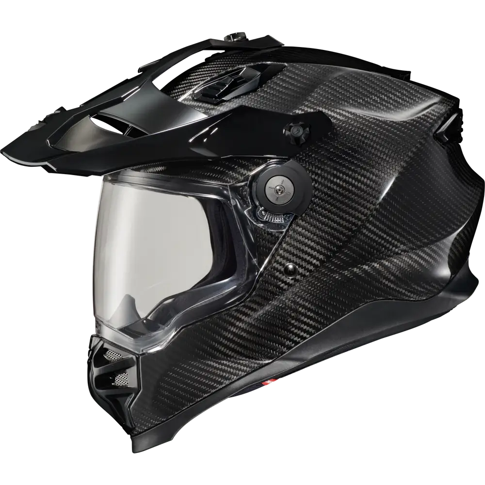 Xt9000 Carbon Full Face Helmet Gloss and Matte Finishes with Trailhead Design Options - Gloss Black / XS - Motorcycle