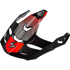 Xt9000 Peak Visor Trailhead Red
