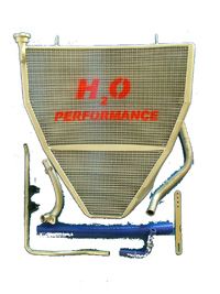 YAMAHA YZF-R1 (2009-2014) GALLETTO OVERSIZE RADIATOR H2O PERFORMANCE