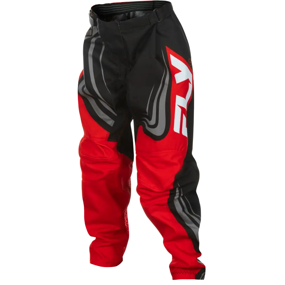 Youth F 16 Pants Ca/Ny Black/Red/White Sz 22