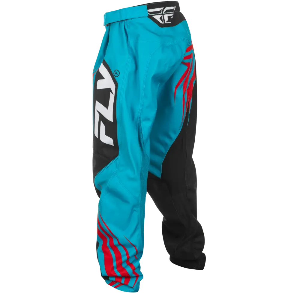 Youth F 16 Pants Ca/Ny Cyan/Black/Red Sz 20