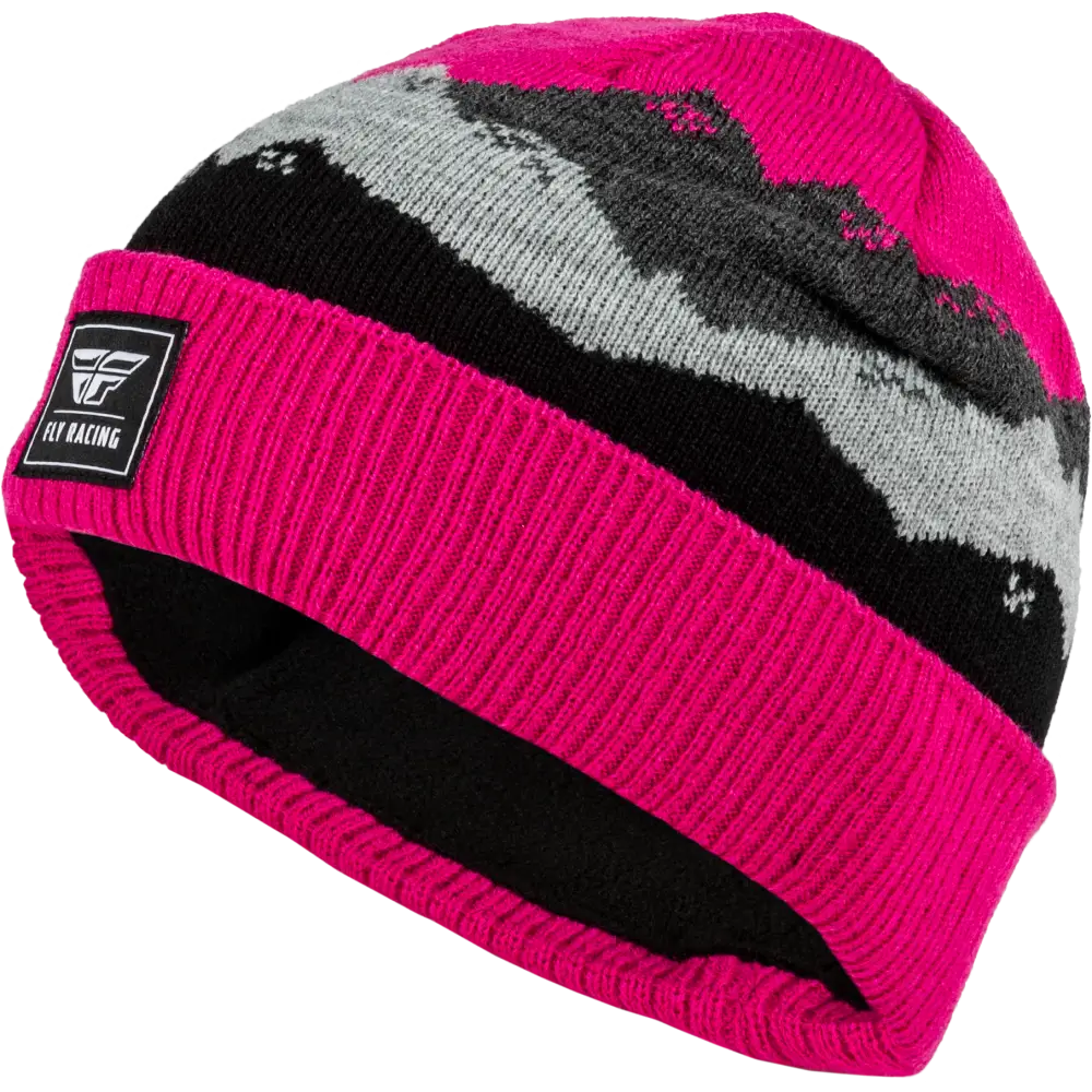 Youth Fly Snow Beanie Heather Grey