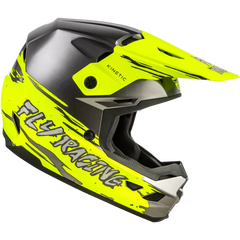 Youth Kinetic Surge Helmet Grey/Hi Vis Yl