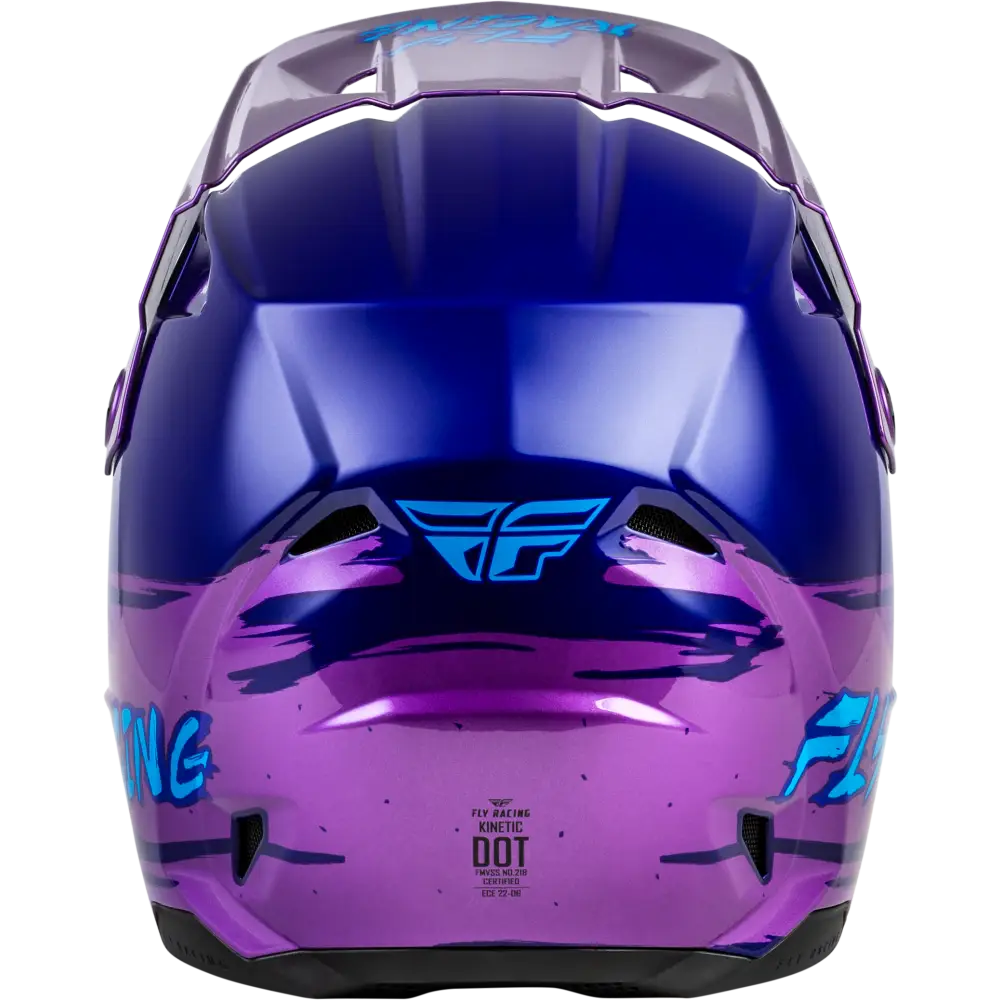 Youth Kinetic Surge Helmet Pink/Purple/Teal Ys