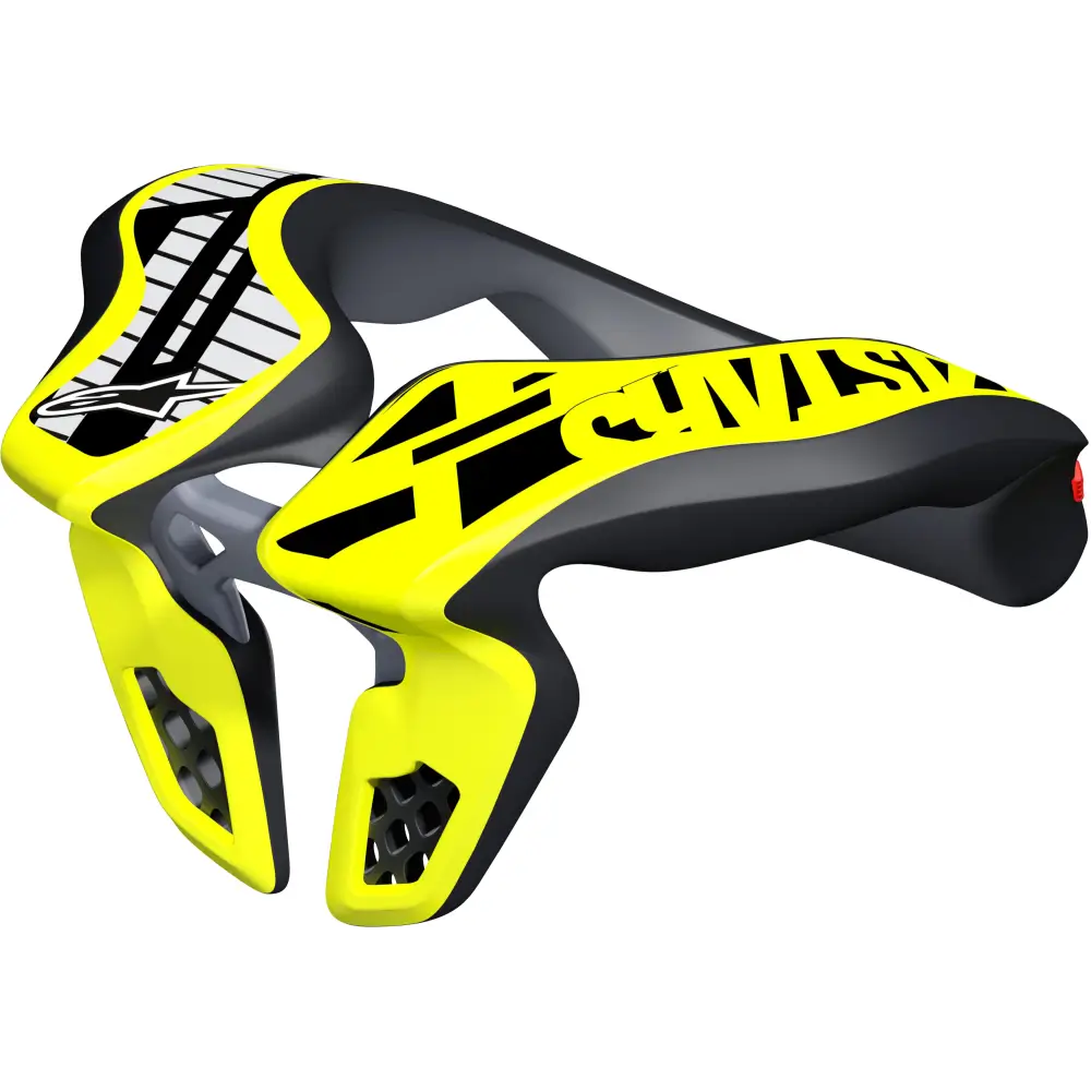 Youth Neck Support Black/Yellow