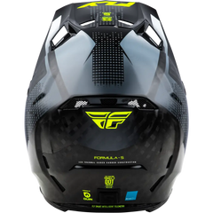 Yth Formula S Carbon Protocol Hlmt Blk Carbon/Grey/Hi Vis Yl