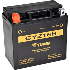 YUASA AGM Battery - GYZ16H YUAM716GH