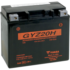 YUASA AGM Battery - GYZ20H YUAM72RGH