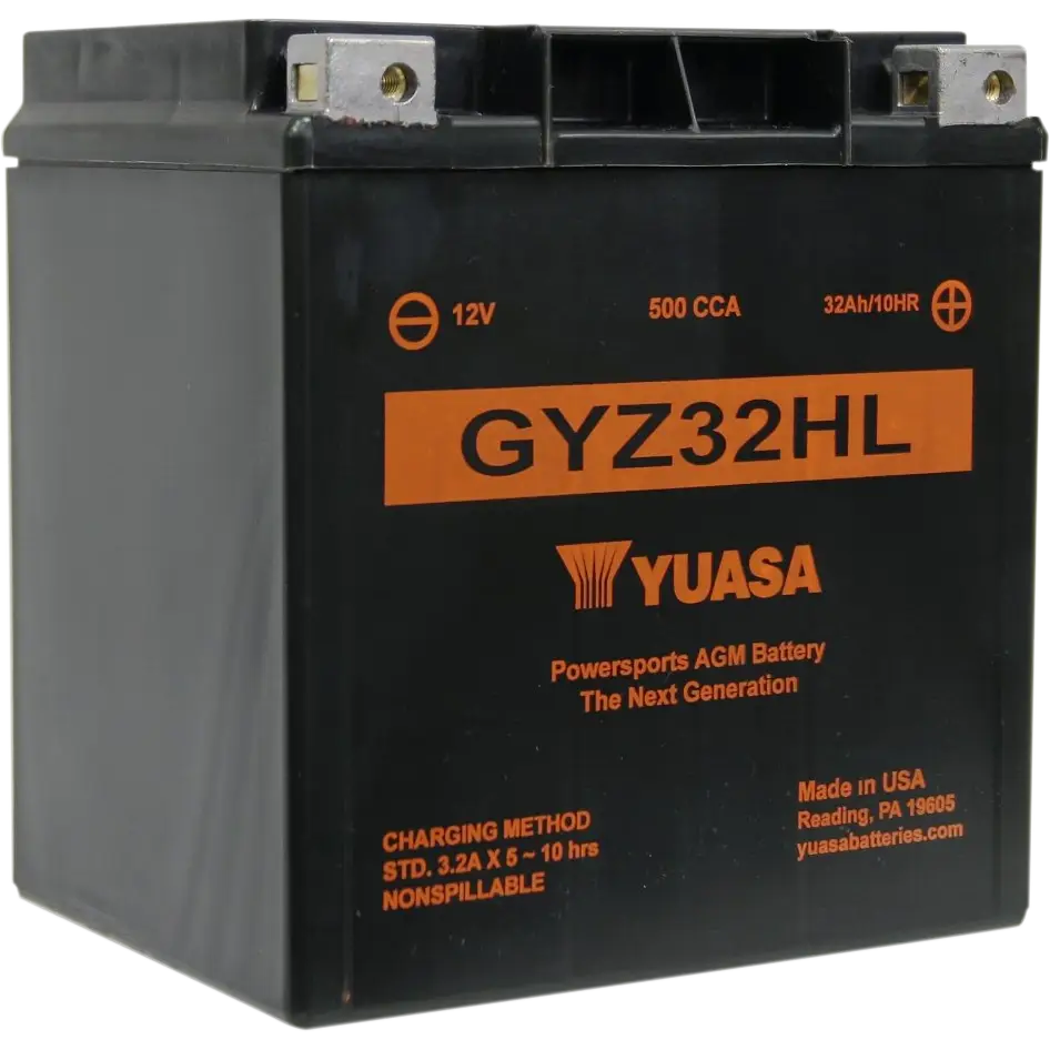 YUASA AGM Battery - GYZ32HL YUAM732GHL