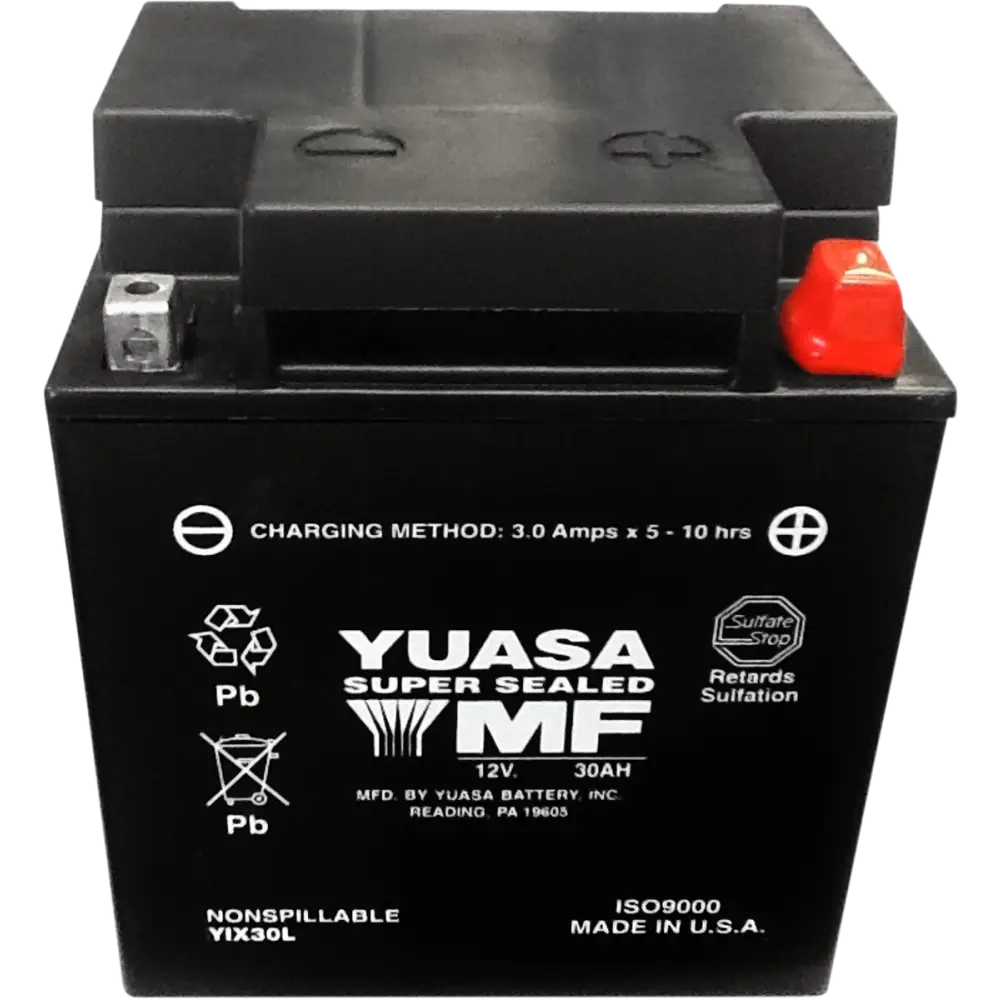 YUASA AGM Battery - YIX30L-PW YUAM7230LPW