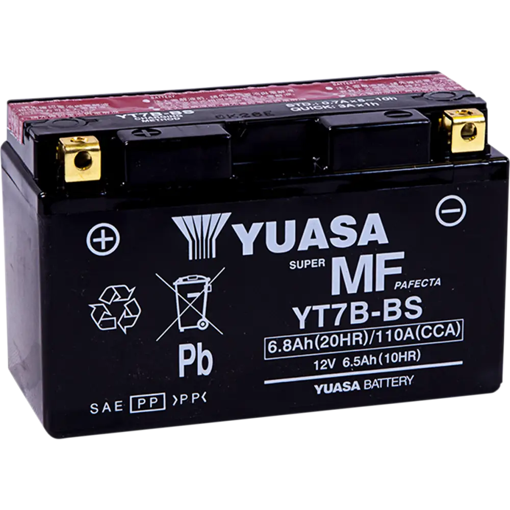 YUASA AGM Battery - YT7B-BS - .30 L YUAM62T7B