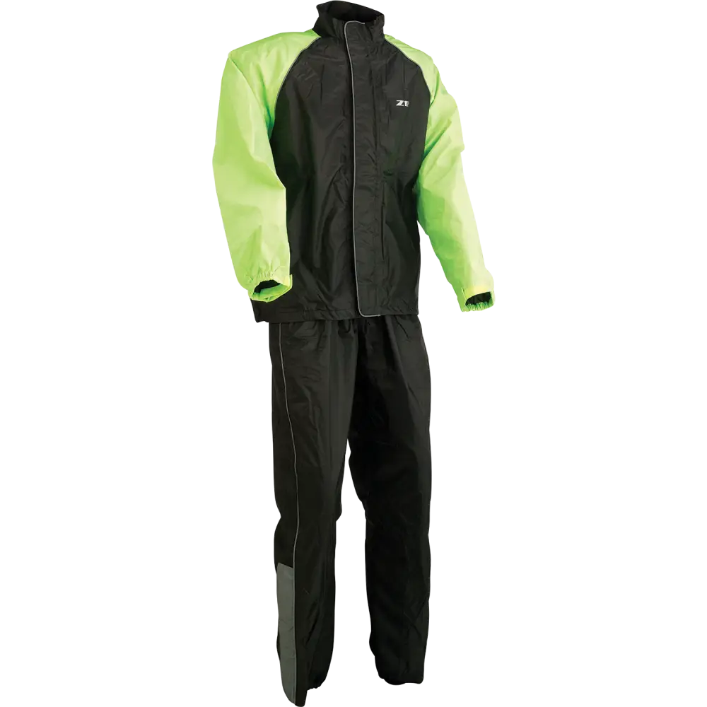 Z1R 2-Piece Rainsuit - Black/Hi-Vis - 3XL 2851-0541