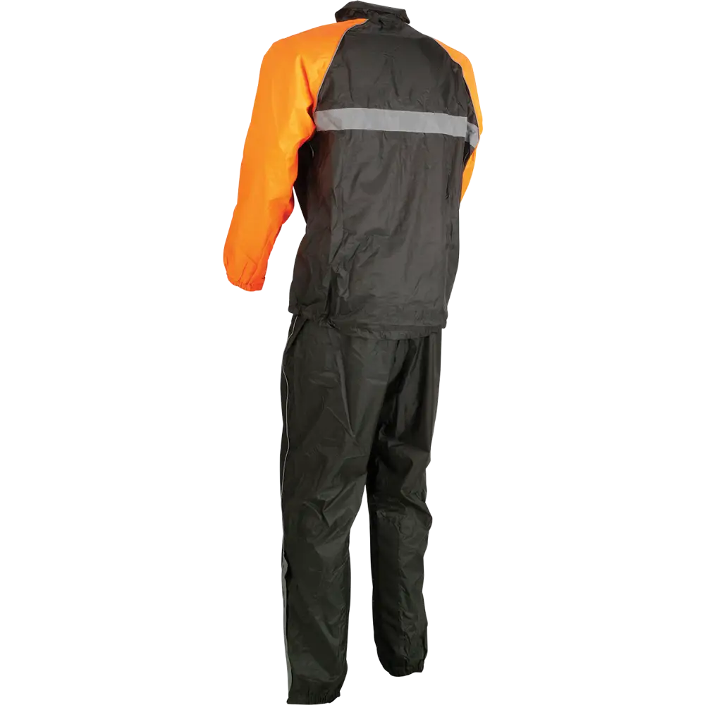 Z1R 2-Piece Rainsuit - Black/Orange - Medium 2851-0530