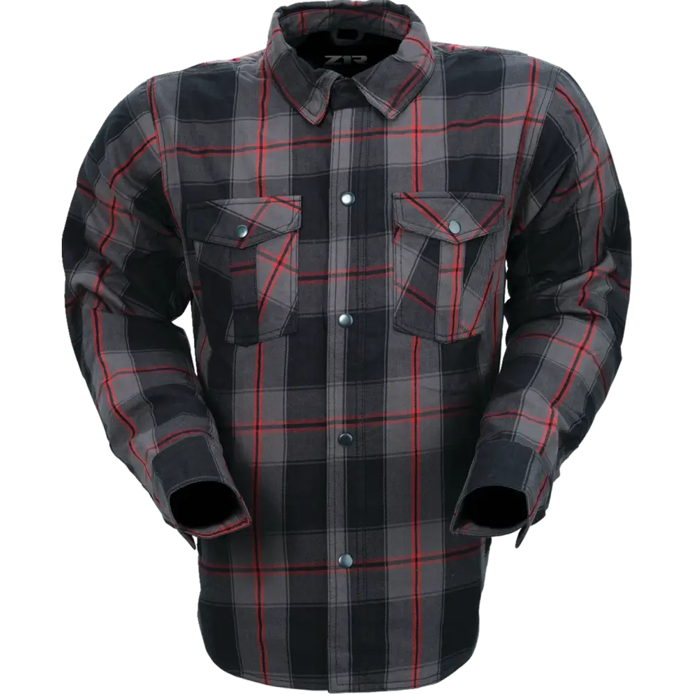 Z1R Ashwood Flannel - Red - 5XL 3040-3300