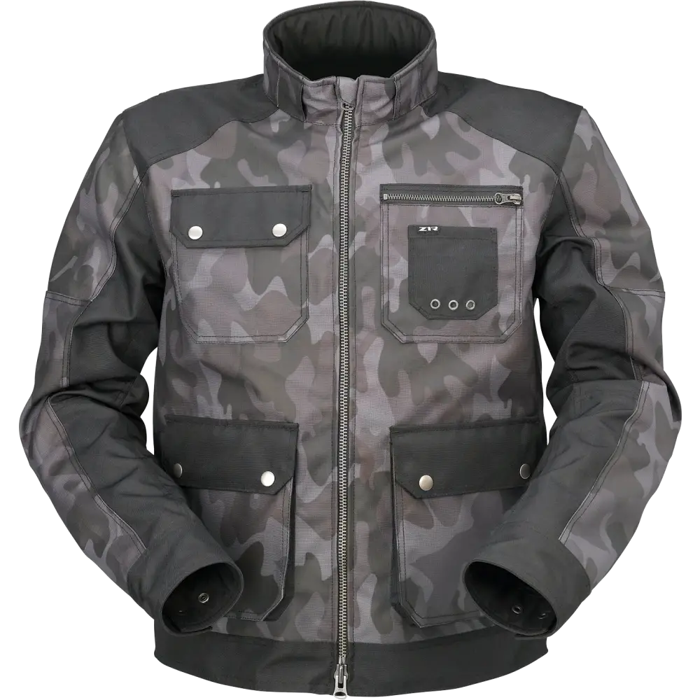 Z1R Camo Jacket - Camo Gray/Black - 4XL 2820-5969