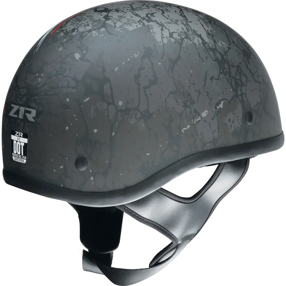 Z1R CC Beanie Helmet - Justice - Black/Red/White/Blue - 2XL 0103-1408